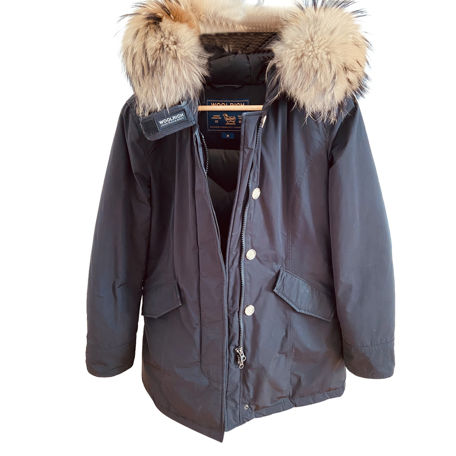 Woolrich Jacke/Mantel in Schwarz - Second Hand Woolrich Jacke/Mantel in  Schwarz gebraucht kaufen für 299€ (7608670)