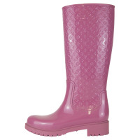 Louis Vuitton Gummistiefel in Rosa 