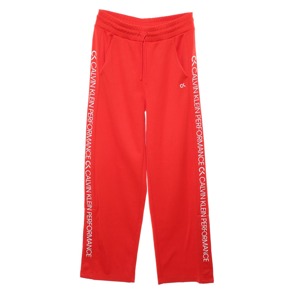 Calvin Klein Jeans Paire de Pantalon en Rouge