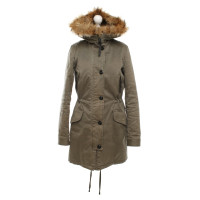 Blonde No8 Parka with real fur