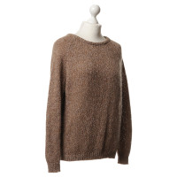 Allude Sweater with fancy yarn