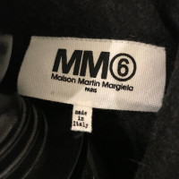 Maison Martin Margiela Wollen jas in grijs