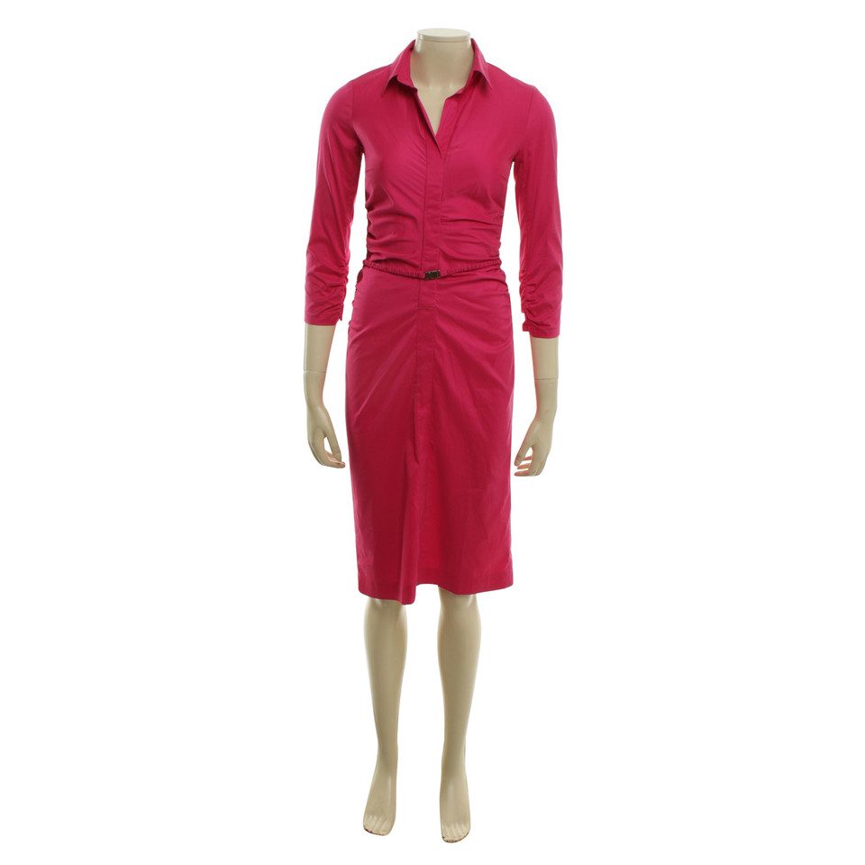 René Lezard Shirtblouse dress in pink