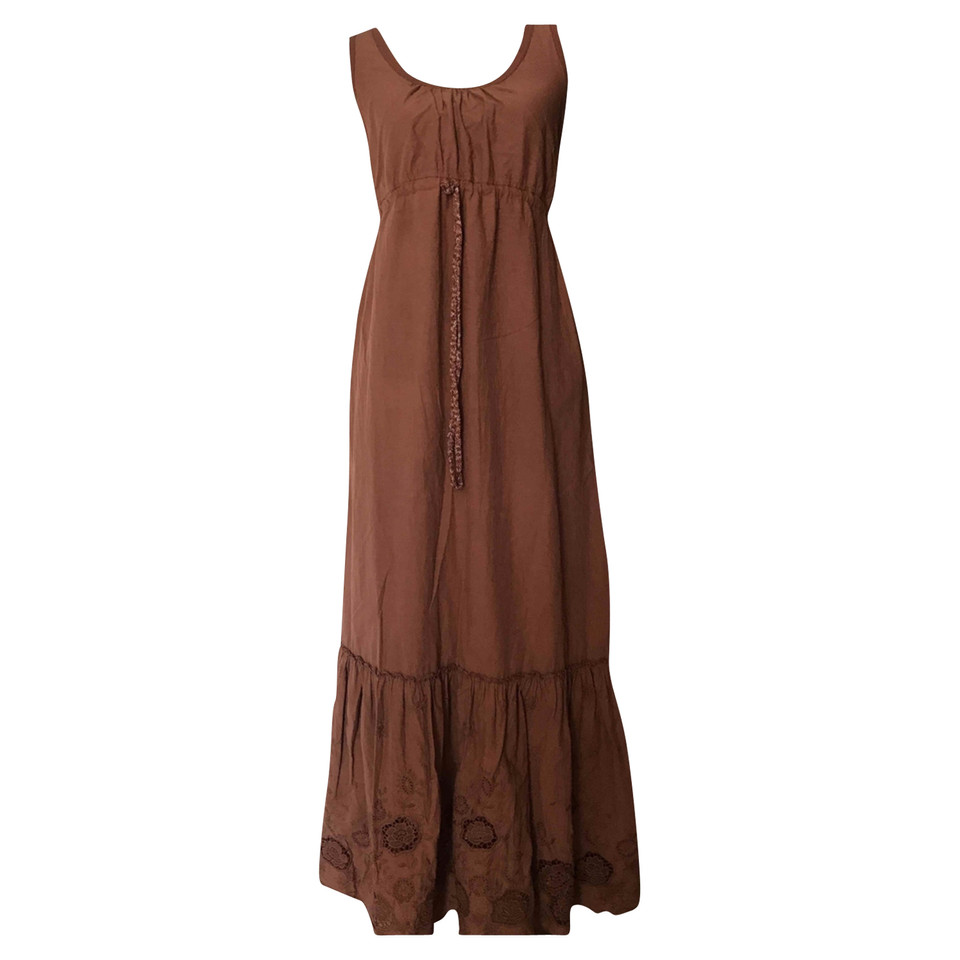 Ottod'ame  Robe en Coton en Marron