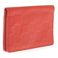 Louis Vuitton Card Case in rosso