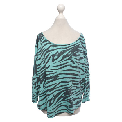 Maison Scotch Top Cotton in Turquoise