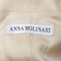Anna Molinari Manteau en beige