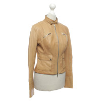 Karen Millen Jacket/Coat Leather in Brown