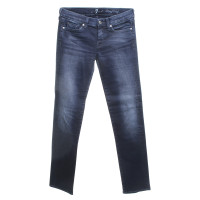 7 For All Mankind Jeans Skinny in blu