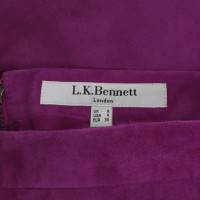 L.K. Bennett skirt in violet