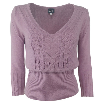 D&G Knitwear Wool in Pink
