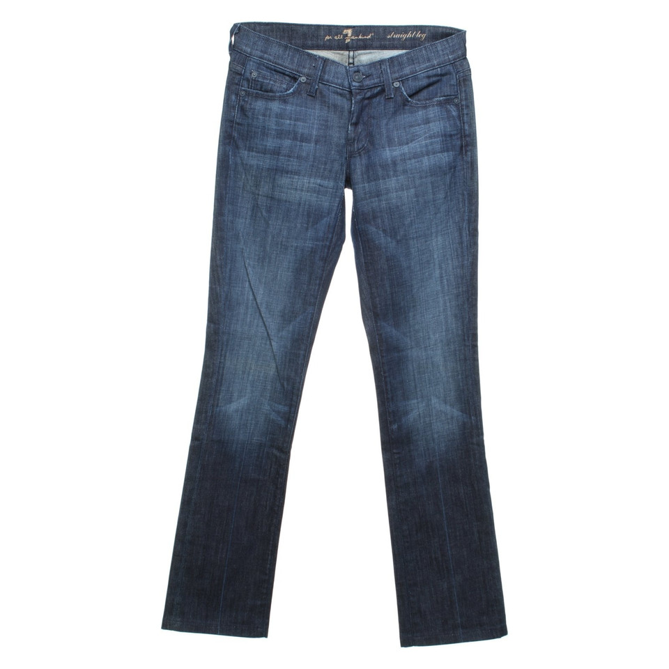 7 For All Mankind Jeans in Blau