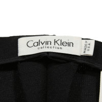 Calvin Klein Hose aus Wolle in Schwarz