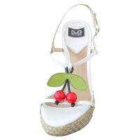 D&G Sandaletten mit Keilabsatz