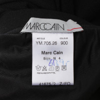Marc Cain jupe en tricot en noir / rouge