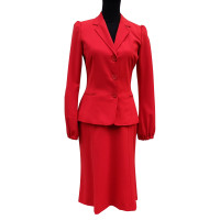 Moschino Suit in Rood