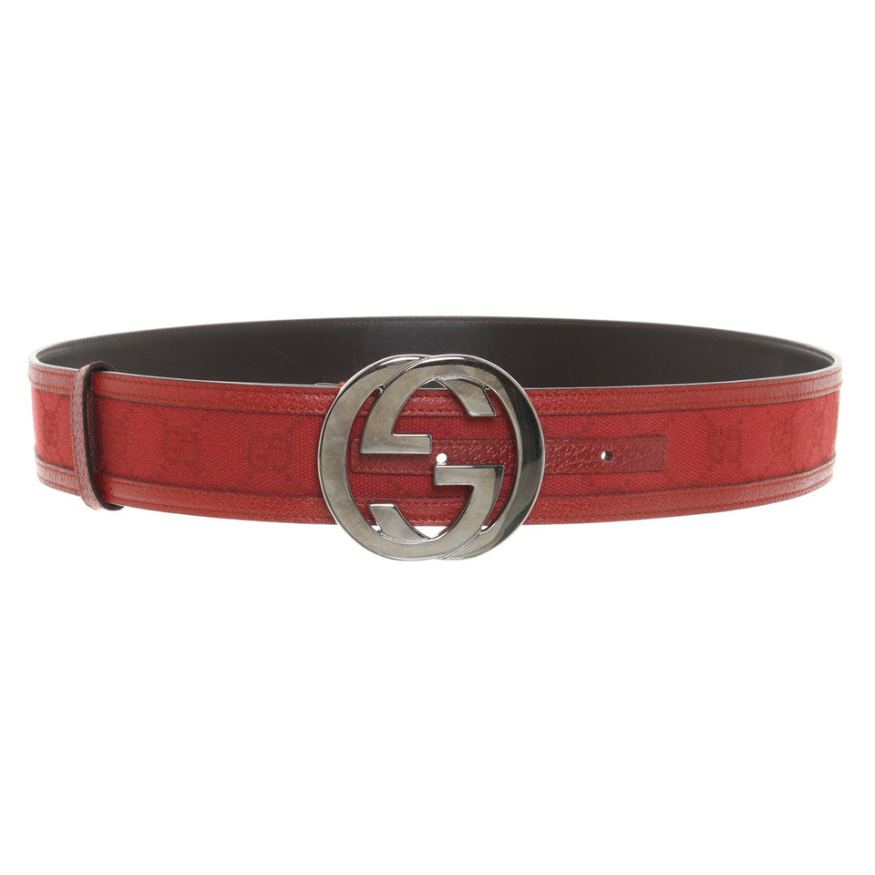 Gucci Belt in red - Buy Second hand Gucci Belt in red for €200.00