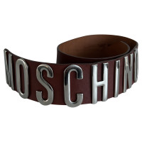 Moschino Belt Leather in Brown
