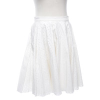 Sonia Rykiel Skirt Cotton in White