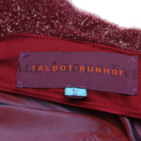 Talbot Runhof Kleid in Bordeaux