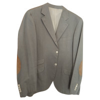 Brunello Cucinelli Jacket/Coat Cotton in Grey