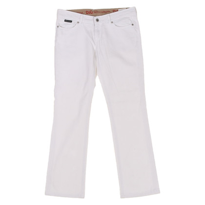 D&G Jeans en Coton en Blanc