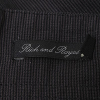 Rich & Royal skirt in black / grey
