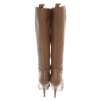 Pura Lopez Boots Leather in Brown