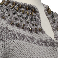 Brunello Cucinelli Tricot en Cachemire en Gris