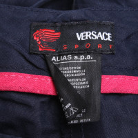Versace trousers in blue