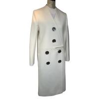 Stella McCartney Jacket/Coat Wool in Cream