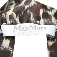 Max Mara  Silk dress with pattern