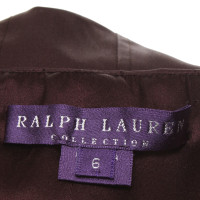 Ralph Lauren Seidenkleid in Bordeaux