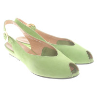 Bally Peep-toes in verde chiaro
