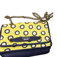 Moschino Shoulder bag Leather in Yellow