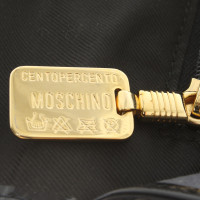 Moschino clutch in dark blue