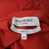 Yves Saint Laurent Top mit Logo-Print