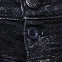 Closed Jeans a vita alta in grigio-nero