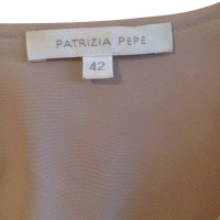 Patrizia Pepe Lace top in beige / gold