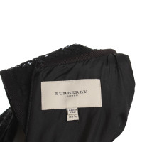 Burberry Robe noire avec de la dentelle