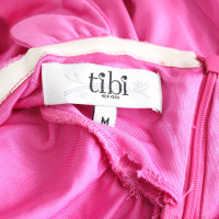 Tibi Dress Silk in Pink