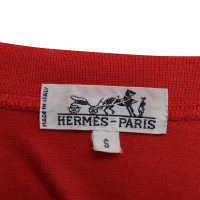 Hermès T-shirt in coral red