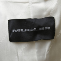 Mugler Blazer di estate in bianco
