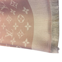 Louis Vuitton Pink denim shawl