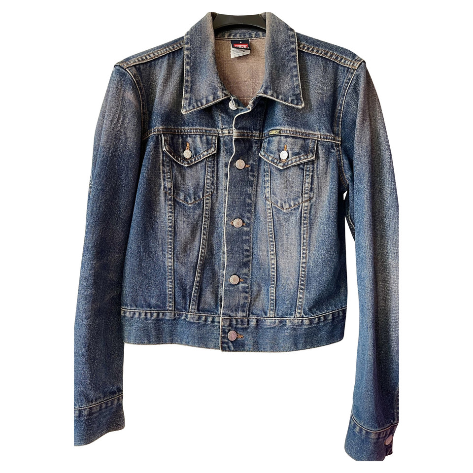 Diesel Jacket/Coat Jeans fabric in Blue