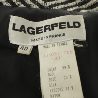 Karl Lagerfeld Blazer met gestreepte patroon