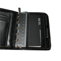 Mont Blanc Organizer in pelle nera