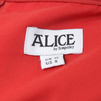 Alice By Temperley Jurk in het rood