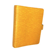 Louis Vuitton "Agenda Fonctionnel MM Epi Leather" in Yellow