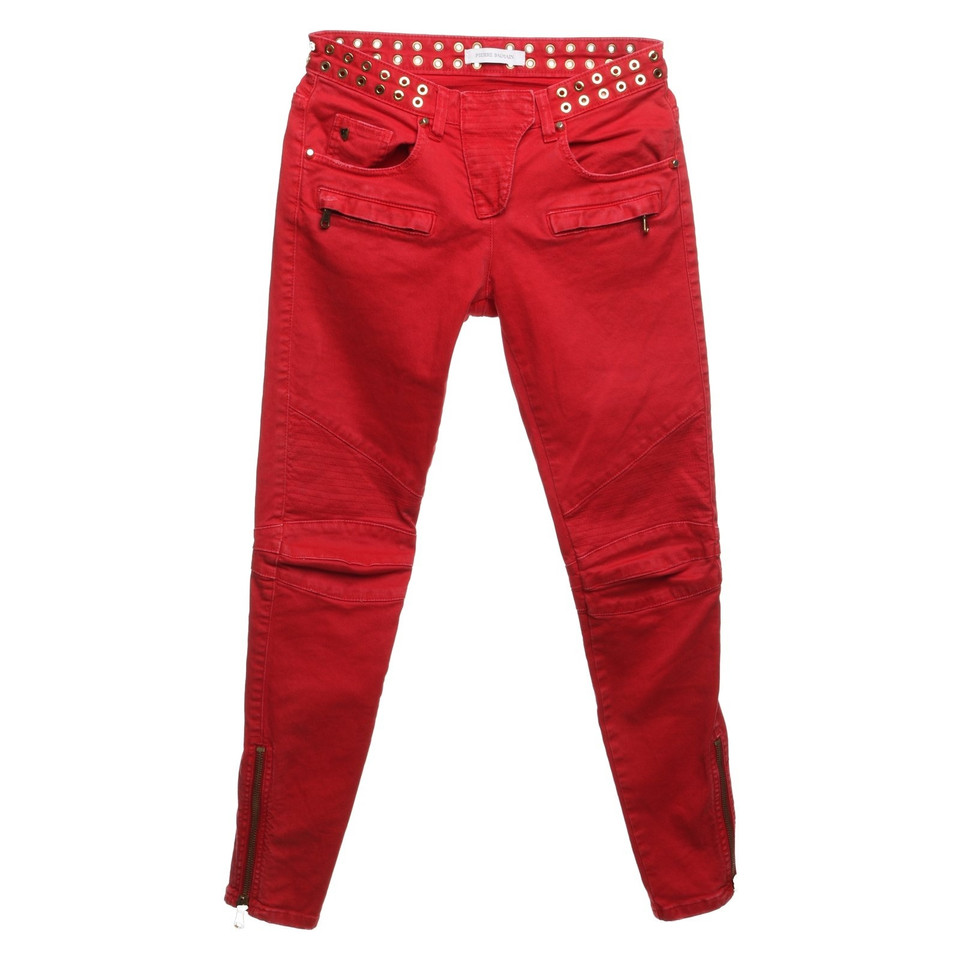 Pierre Balmain Jeans en rouge